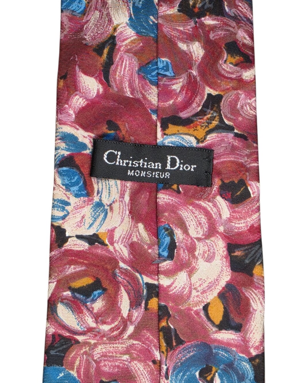 Christian Dior Monsieur Silk Floral Tie - Picture 3 of 4